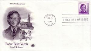 US FDC Sc.# 3166 Padre Felix Varela Social Reformer L688