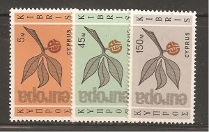 Cyprus SC 262-4 Mint Never Hinged