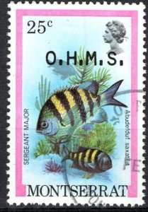 Montserrat; 1981: Sc. # O49; Used Single Stamp