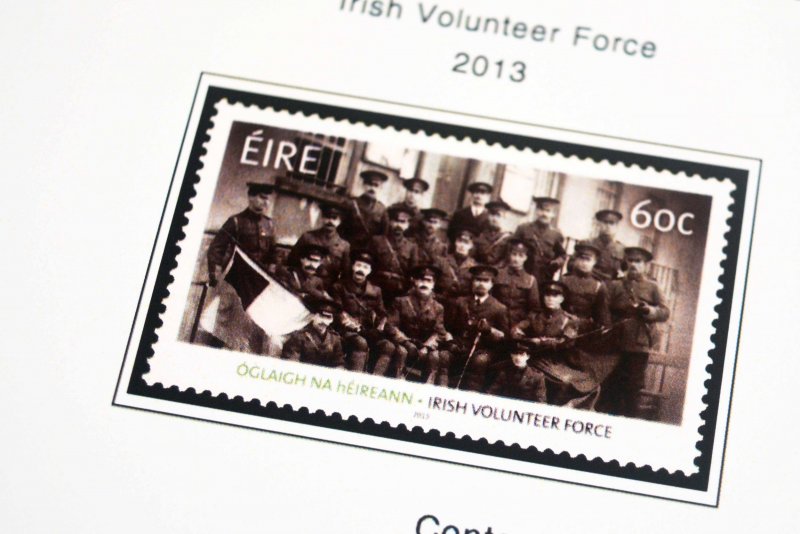 COLOR PRINTED IRELAND 2011-2020 STAMP ALBUM PAGES (60 illustrated pages)