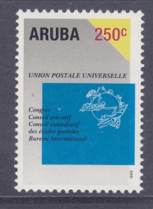 Aruba 49 MNH 1989 UPU Issue Very Fine