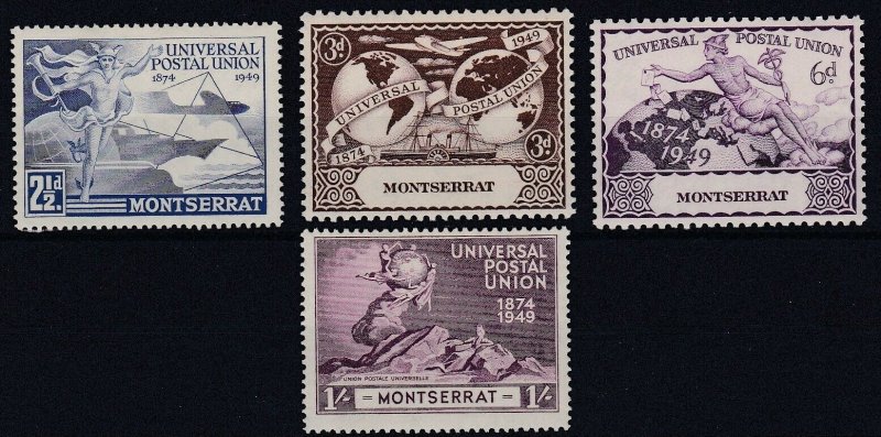 MONTSERRAT       1949  UPU  SET  MH 