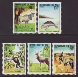 Mali 317-321 Mammals MNH VF