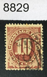 US # J19 POSTAGE DUE USED CAT. $35 LOT #8829