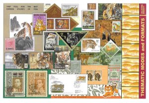 Unused 2010 CSDA National Postage Stamp Show Post Card, Thematic Modes & Formats