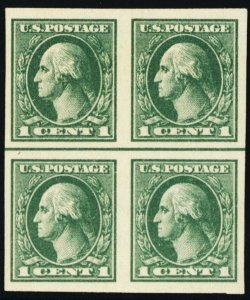 531, Mint Block of Four Stamps - Without Gum CV $60.00