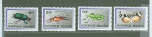 Norfolk Island #448-451  Single (Complete Set) (Fauna)