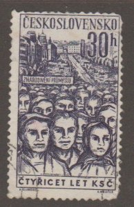 Czech - Scott# 1048 Marching Workers
