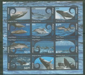 Aitutaki #593  Souvenir Sheet (Animals)