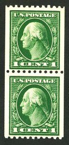 U.S. #441 MINT PAIR OG NH