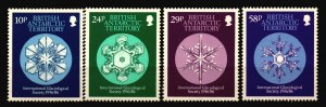 British Antarctic Territory Unused NH Scott 133 - 136