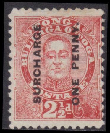 Tonga 1895 SC 34 MLH