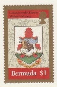 BERMUDA #731 MINT NEVER HINGED COMPLETE