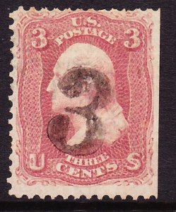 Scott 65, Used, Bold SOTN 3 Cancel