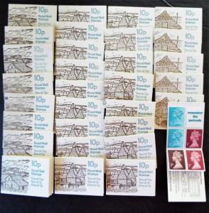 30 GREAT BRITAIN MNH COMPLETE BOOKLETS