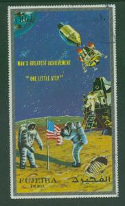 Fujeira Space Mi1156 Souvenir Sheet CTO F- VF