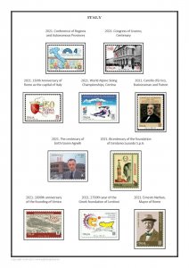 Italy 1861-2021 (4 albums) PDF STAMP ALBUM PAGES