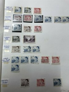 CANADA; 1938-1980s fine Mint & Used Collection on Album pages 100s