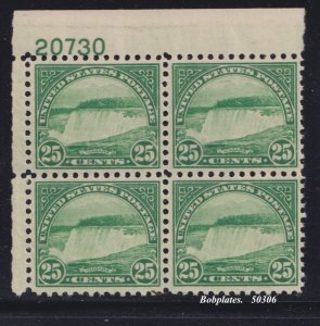 BOBPLATES #699 Niagara Falls Upper Left Plate Block 20730 VF MNH SCV=$60