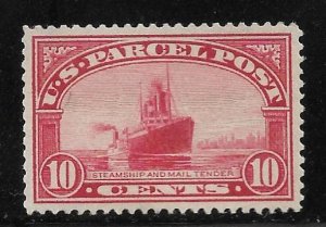 Parcel Post - Scott #Q6 10c Steamship & Mail Tender VF MNH