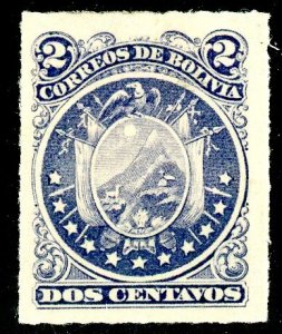 Bolivia, Scott #25, Unused, Hinged