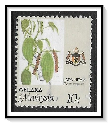 Malacca #91 Coat Of Arms & Agricultural Products Used