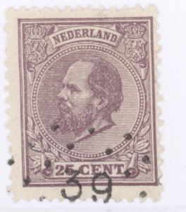 Netherlands, Scott #30, Used, 39- Goes