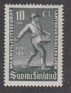 Finland # 268, The Sower, Mint NH, 1/2 Cat.