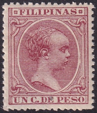 Philippines 1897 Sc 143 MLH*