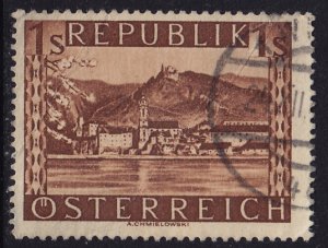 Austria - 1946 - Scott #478 - used - Dürnstein