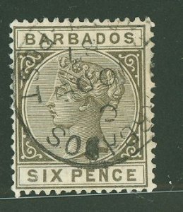 Barbados #66 Used Single