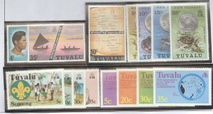 Tuvalu #16-22/46-53 Mint (NH) Single (Complete Set) (Scouts)