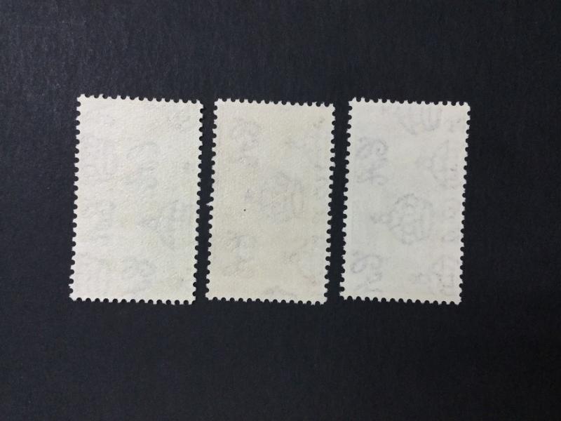 MOMEN: HONG KONG SG #137-139 MINT OG NH £23++ LOT #2260