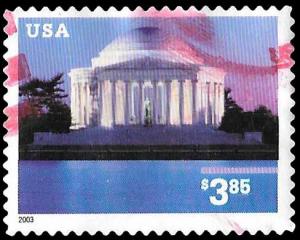US SC 3647a - Jefferson Memorial - Used - 2003