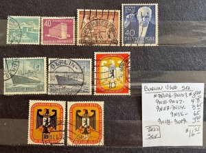 Berlin Used Selection #9N108//9N119- SCV=$16.55