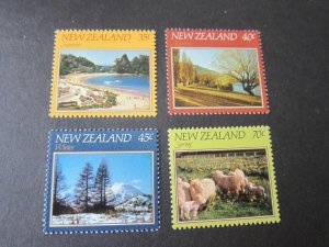 New Zealand 1982 Sc 748-51 Seasons (4) set MNH