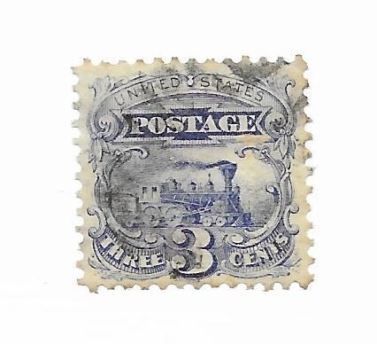 USA #114 Unusual Centering Used - Stamp - CAT VALUE $17.50++++