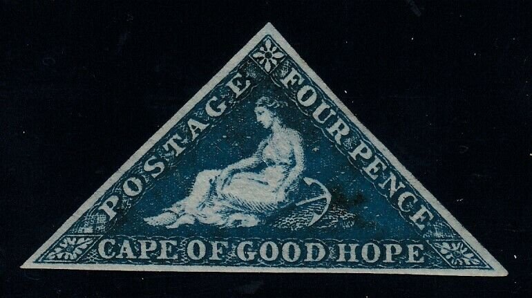 Cape of Good Hope, Sc 6a (SG 4), MLH, full balanced margins