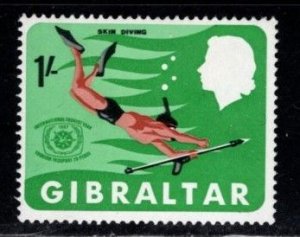 Gibraltar - #202 Skin Diver -MNH