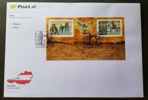 Austria - Slovakia Joint Issue Roman Excavations 2009 (ms FDC)