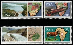 SOUTH AFRICA SG700/3 1990 CO-OPERATION IN SOUTH AFRICA MNH