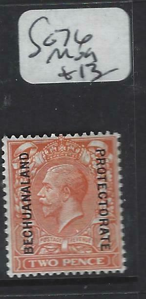 BECHUANALAND  (PP1904B)  KGV ON GB 2D     SG  76   MOG