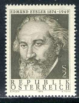 Austria 1974: Sc. # 1003; **/MNH Cpl. Set