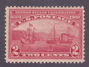 US 372 MNH OG 1909 2¢ Hudson-Fulton Celebration Issue VF