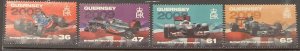 GUERNSEY 2011 FORMULA 1 CHAMPIONS (2nd series) SG1401/4  MNH