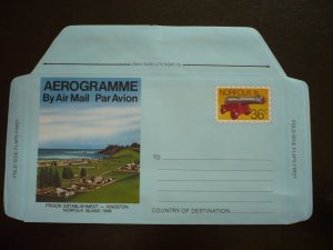 Postal History - Norfolk Island - Aerogramme - Mint First Day Cover