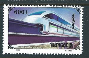 Mongolia Sc#225A-I, K-L 1997 Trains Railroad