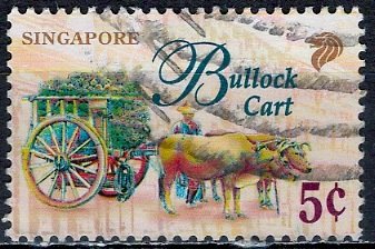 Singapore; 1997: Sc. # 780: O/Used Perf. 13 1/2 Single Stamp
