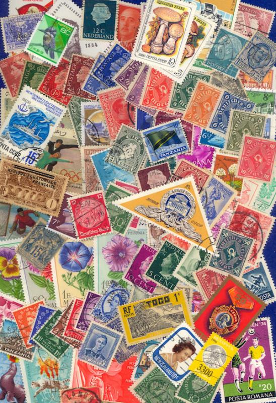 World - over 100 stamps - all different (Lot Аs)