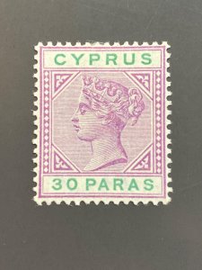 Cyprus 29 F-VF MHR. Scott $5.75